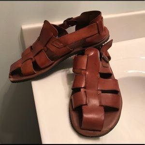 Italian Made Leather Fisherman Sandals